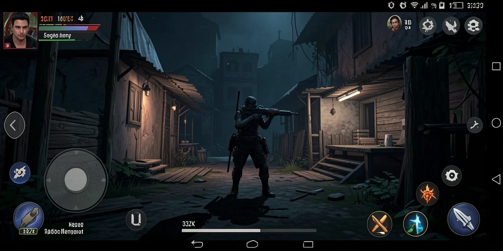 Screenshot menampilkan momen menegangkan dari gameplay 33ZK.