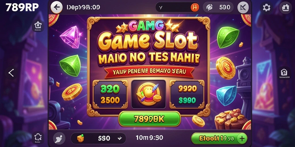 Tampilan gameplay menarik dari 789RP yang penuh warna.
