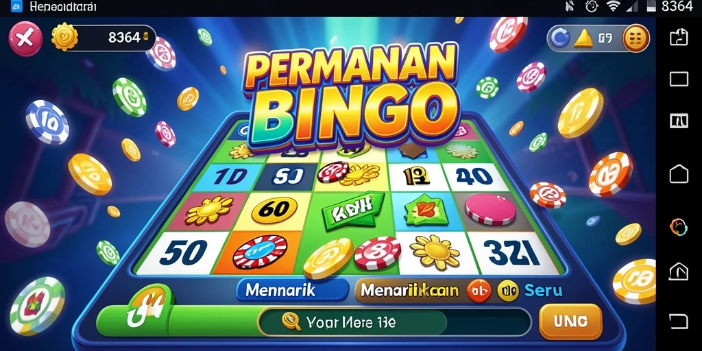 Tampilan menarik dari gameplay bingo di 8364 dengan grafik yang memukau.