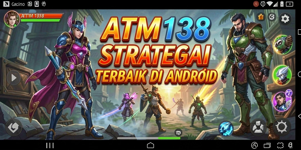 Tangkapan layar gameplay ATM138 yang menunjukkan strategi bermain.