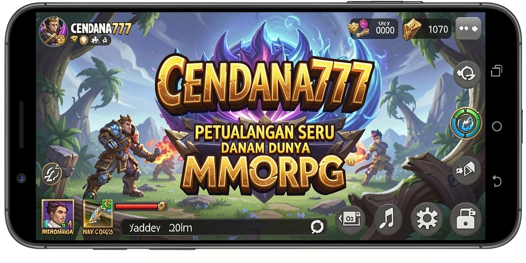 Tangkapan layar gameplay menarik dari CENDANA777 di dunia MMORPG.