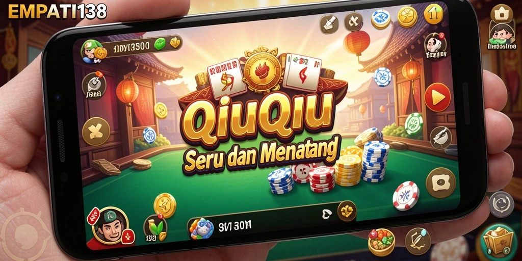 Tampilan gameplay menarik dari EMPATI138 yang penuh strategi QiuQiu.