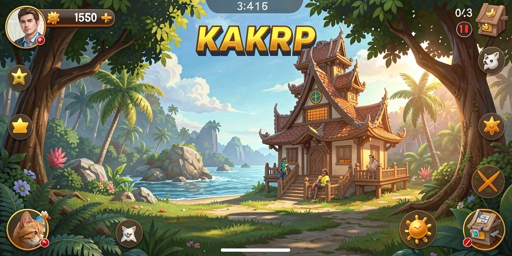 Screenshot KAKRP menampilkan gameplay yang seru dan interaktif.