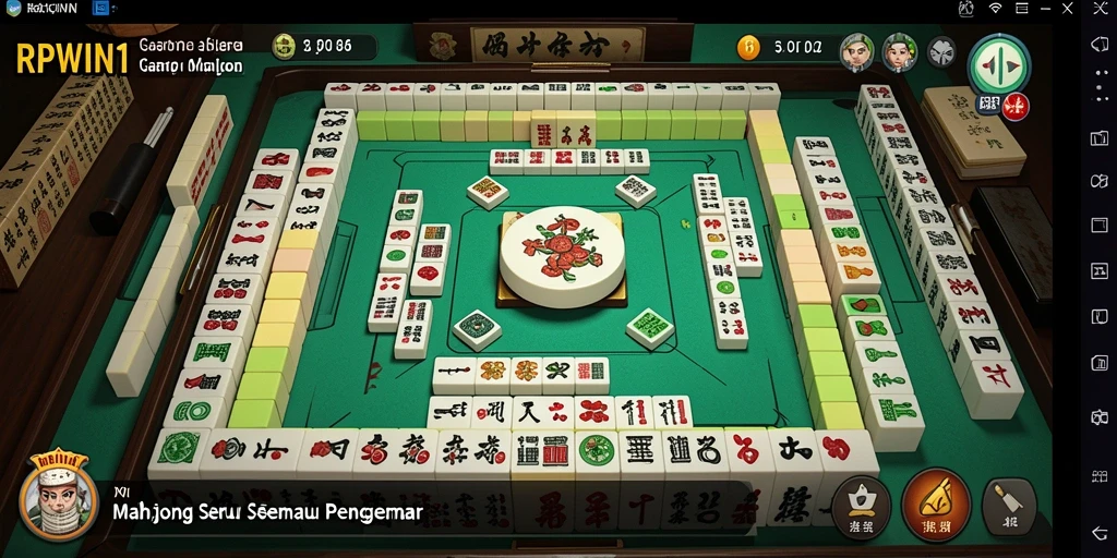 Tampilan gameplay seru dari RPWIN1 yang menguji kecerdasan Anda.