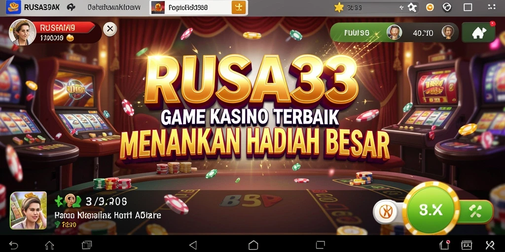 Tampilan gameplay RUSA33 dengan grafis yang menawan dan fitur menarik.