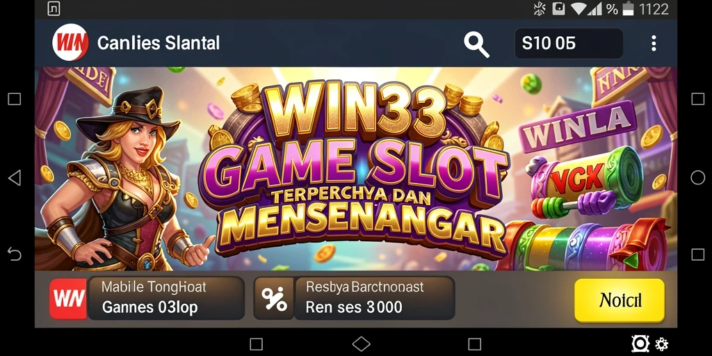Tampilan menarik dari gameplay WIN33 Slot yang penuh warna.