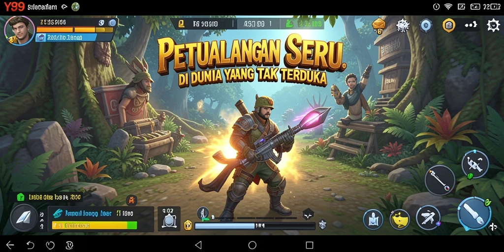 Screenshot gameplay Y89 menampilkan petualangan seru dan dunia yang menakjubkan.