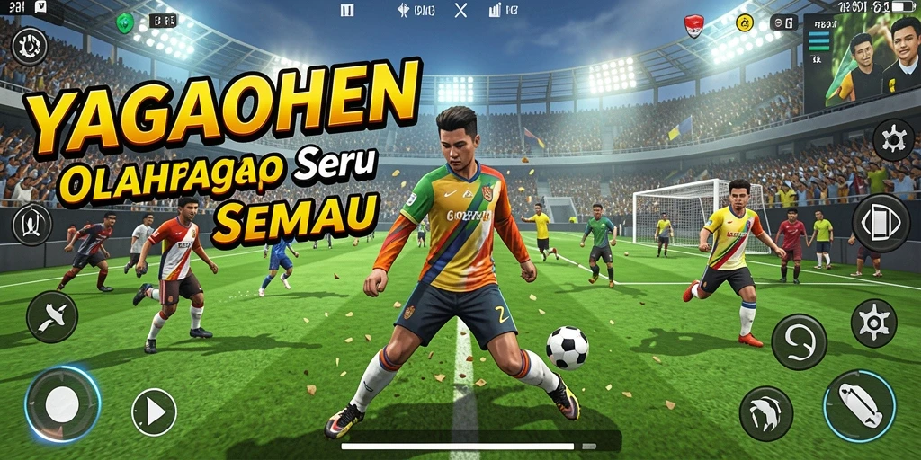 Tampak menegangkan dari gameplay olahraga YAGAOHEN yang seru.