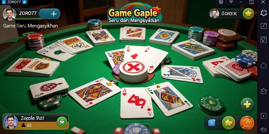 Tampilan gameplay ZORO77 yang menarik dan menantang.